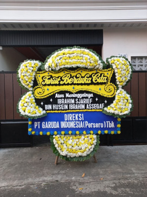 Papan Bunga Duka di Sukamantri