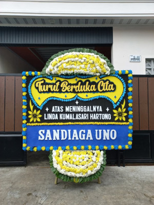 Papan Bunga Duka di Sukamantri